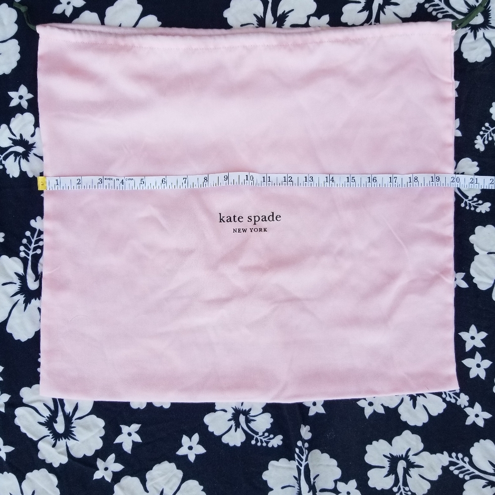 NWOT Kate Spade Pink Drawstring Dust Bag